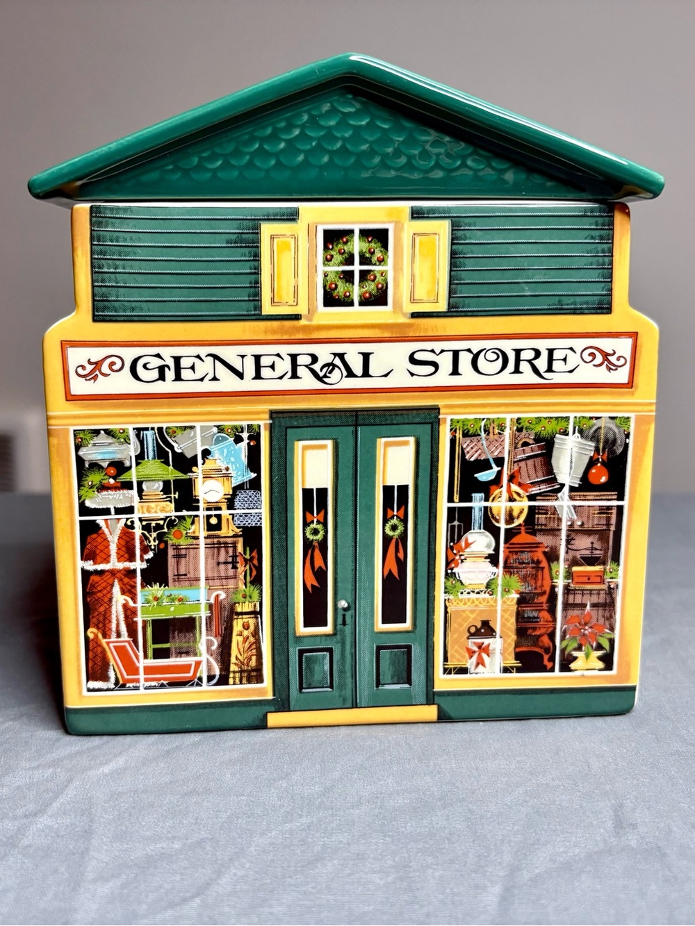 Avon General Store “McConnell’s Corner” Ceramic Cookie Jar